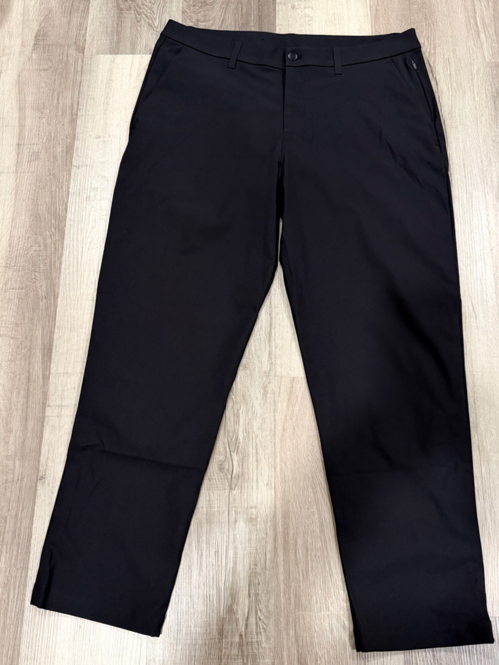 lululemon athletica Men's Black Dress Pants – Modern Straight Fit Sz 36